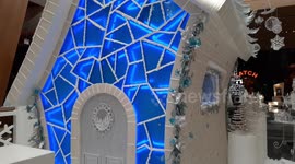 Winter Wonderland Sugar Palace at the Aria Casino in Las Vegas Nevada