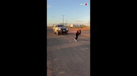 Australian woman borrows neighbour's truck for her training ahead of strength contest