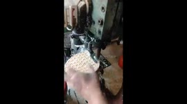 Vietnamese carpenter chisel wood very quickly