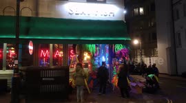 Staff get Ready To open Shops After Lockdown