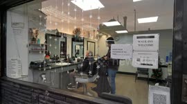 England barbers return to work and gyms reopen as national lockdown is lifted