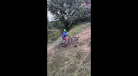 Epic Fail On The Trail Bike
