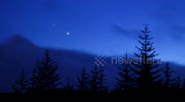 Jupiter & Saturn Historic Conjunction - December 2nd Time Lapse