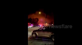 US: Evacuation Order Issued Due To Willow Fire In El Cajon, CA