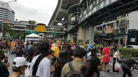 Thailand anti-government protest grows rejecting constitutional court judgement on Prime Minister Prayut Chan-o-cha