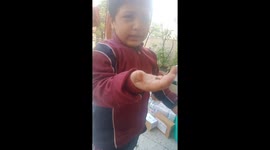 Kids wants a new cycle and knows where the money is...