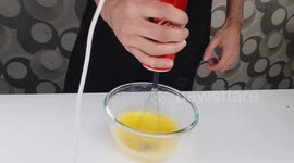 YouTuber makes DIY electric hand mixer using a Coca-Cola can and a USB wire