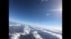 Playing Tag in the sky