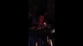 Eoghan 2nd bday celebration during typoon ulysses.