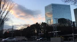 Tokyo Sunset Time Lapse