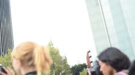 Feminist protest in Mexico City