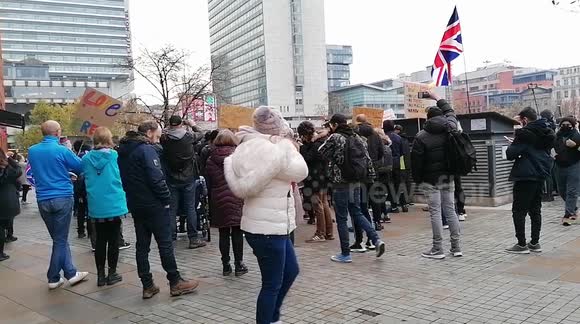 Rise up Manchester protest