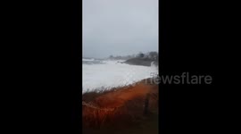 US: First Nor’easter Knocks Out Massachusetts, More Than 40,000 Homes Without Power