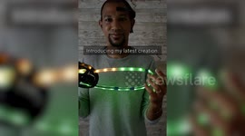 Robotics engineer claims he created an LED light strip that changes colour depending on your thoughts