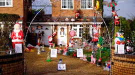 Christmas Covid killjoys blasted after police threaten dad with £10K fine for decorating home with festive LIGHTS