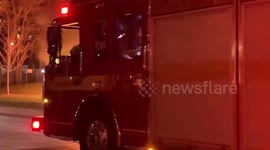 Canada: Fire Breaks Out At Homeless Encampment In Liberty Village, Toronto