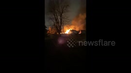 US: House Explosion In Gates, New York 2