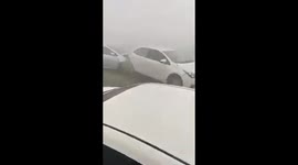 Pakistan Motorway M-2 Accident Because of Fog.