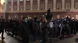 Violent demonstrators in Tirana protest against police brutality Day 3