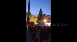 Vatican City presents Nativity Scene, lights up Christmas tree