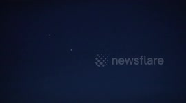 Real Time Video of Jupiter and Saturn Conjunction