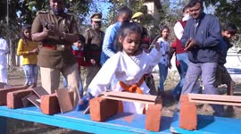 Real-life 'Karate Kid' attempts record for breaking most tiles in one minute
