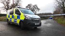 Man, 51, arrested on suspicion of murder after man in his 60s found dead in burning car