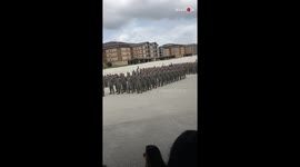 US woman reunites with her military husband after spending 85 weeks apart