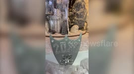 Mum designs amazing Winter Wonderland display for her chronically ill daughter