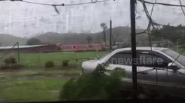 Cyclone Yasa Tears Roof From Building In Fiji