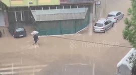 Torrential rain in Spain brings severe flooding in Vallès Occidental