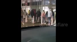 UK: People Rush To Shops As Wales Goes Into Lockdown