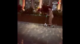 Funny scooter stunt fails