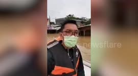 Rescuers Search For Stranded Residents During Floods In The Philippines