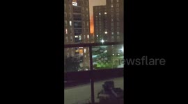 US: Overturned Truck Catches Fire On Expressway In Queens, NY 3