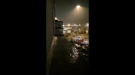 Kent lorries at Dover docks