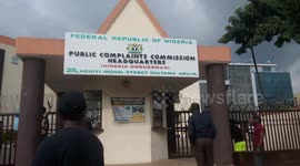 Protesters storm public complaints commission in Abuja, Nigeria
