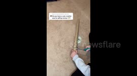 Stay at home mom from Michigan shows a cute creative way for gifting money