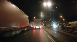 Long traffic jams in Dover as thousands of lorries queue