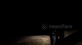 UK weather Chase intercepts Storm Bella in Cornwall bringing dangerous winds  The metoffice raised an amber warning along with the name of storm Bella that hit parts of the UK Boxing Day overnight expected to bring over 80+mph With damaging winds, rainfal