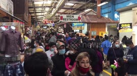 Georgia's 'Pendergrass Flea Market' filled with customers amid increasing COVID-19 cases in the United States