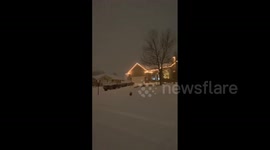 US: Video Captures The Sound Of ‘Thundersnow’ In Iowa