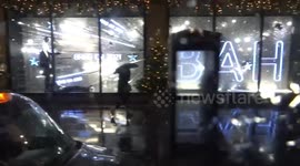 Beaming lights of Harvey Nichols Christmas 2020 windows send cheering message to Londoners