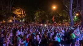 This is the moment a crowd cheers as a safe abortion law was passes in Argentina