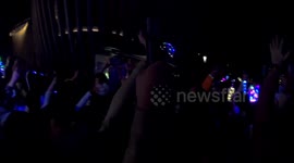 Hong Kong protesters stage flashmob during unofficial New Year's Eve countdown