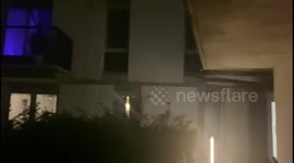 Residents in Wembley celebrate 2021 in Wembley