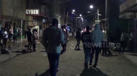 Kids burn steel wool to produce fireworks