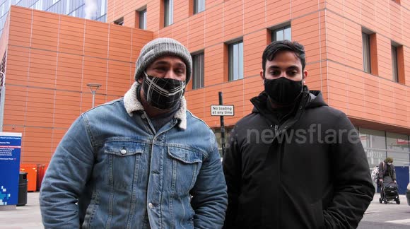 Hospital Covid pressure - brothers seek update on father's health