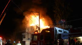 2nd alarm house fire, West Cameron Township, Pennsylvania #2