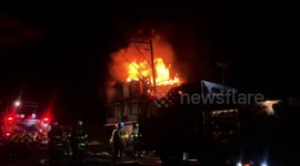 2nd alarm house fire, West Cameron Township, Pennsylvania #3